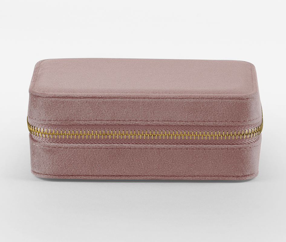 VELVET JEWELLERY CASE