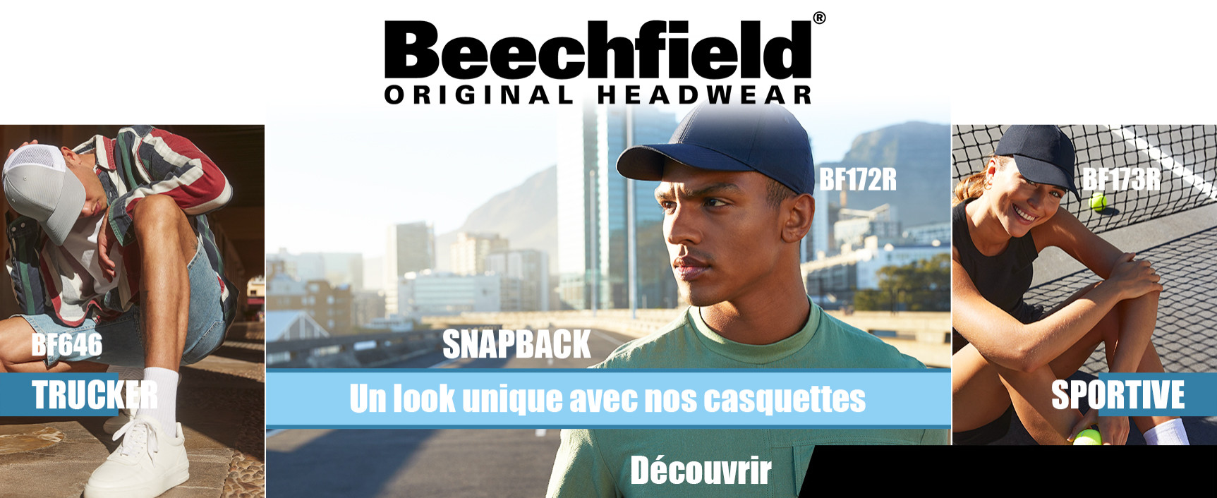 BEEACHFELD CASQUETTES